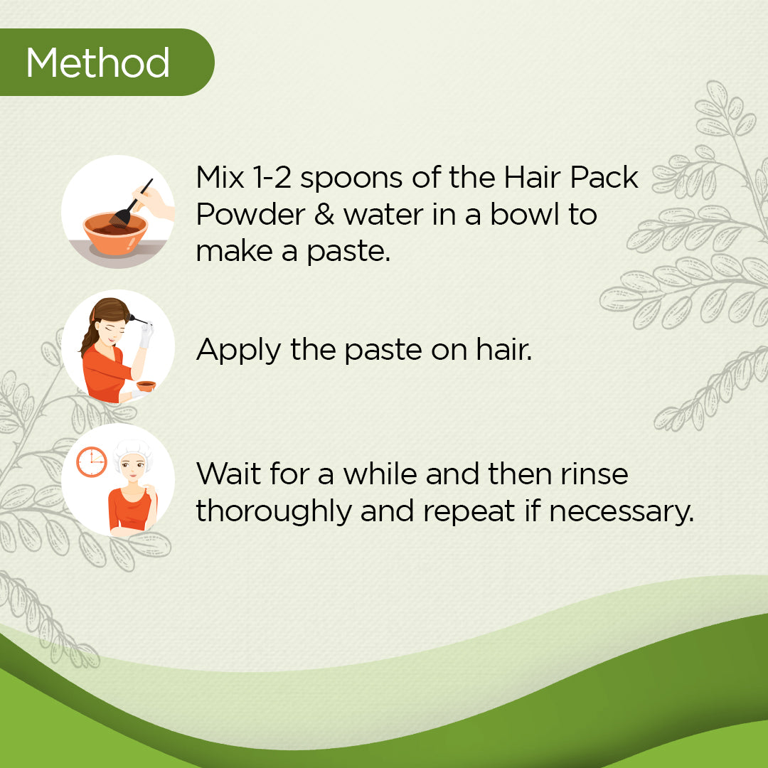 Amla Hair Pack with Reetha, Methi, Harad | Ready to Apply Hair Mask for Stronger Roots, Deep Hydration & Scalp Health | Herbal Hair Pack for All Hair Types (100gm)