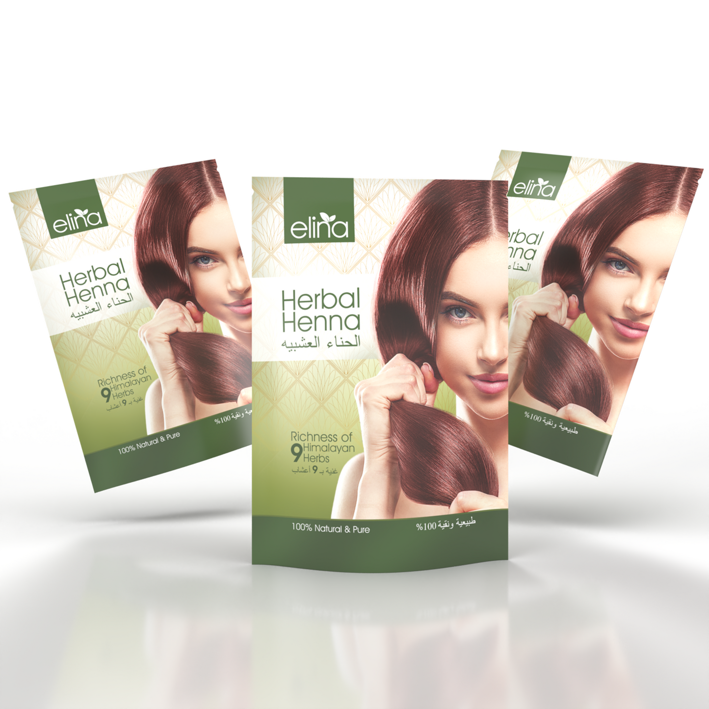 Elina natural henna powder | 100% pure & natural herbal powder | mehandi for hair | nourishment & conditioning hair | chemical free (Rajasthani Henna) (150 g)